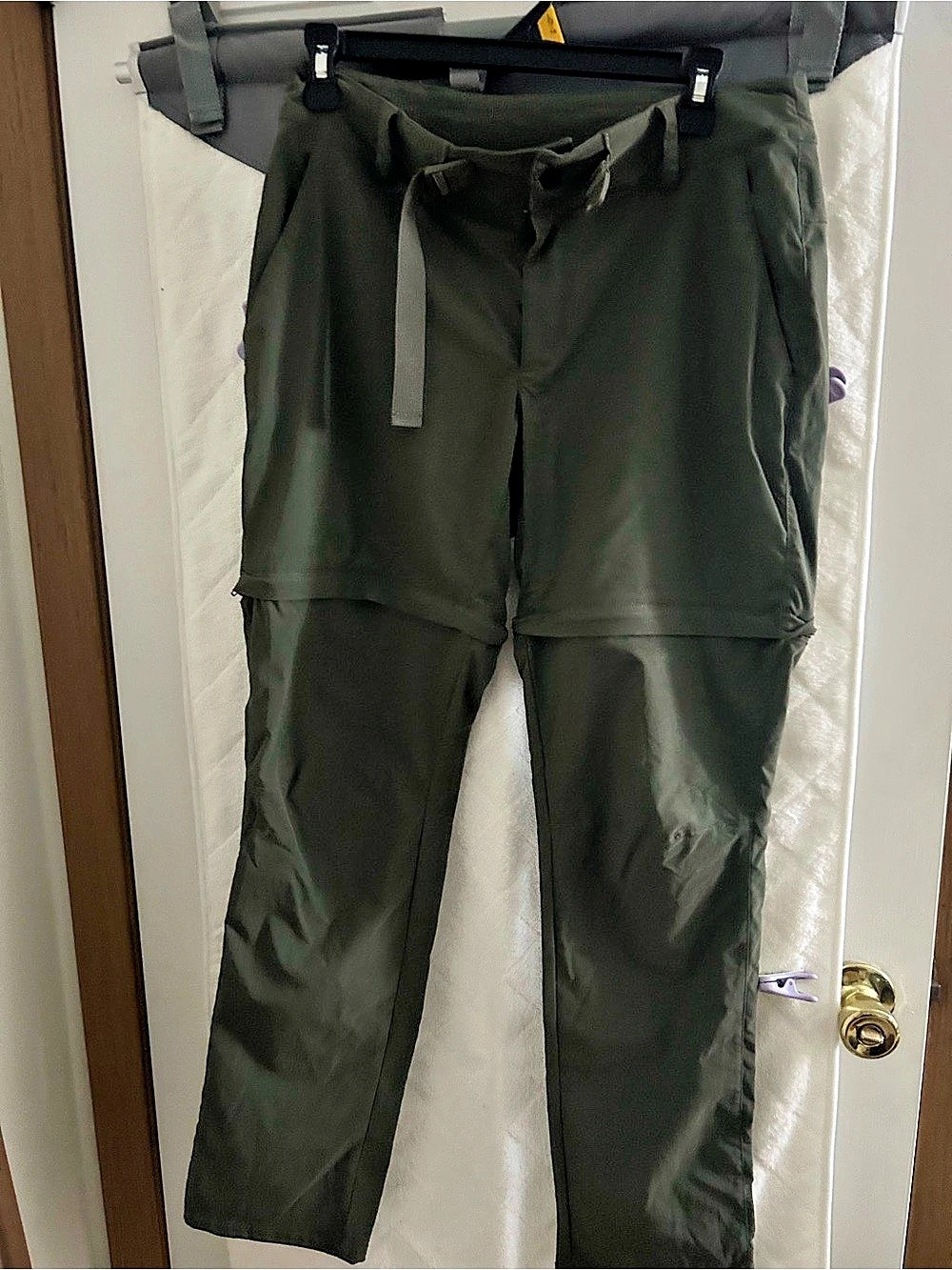 The North Face Women's Paramount Convertible Pants Cargo Pants Green Size 6